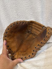 VINTAGE 1970's Ernie Banks Wilson A2882 1st Base Mitt, Chicago Cubs, VERY NICE!