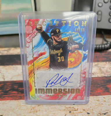 Topps 2025 Inception Paul Skenes Pirates Inception Immersion Auto IIA-PS /99