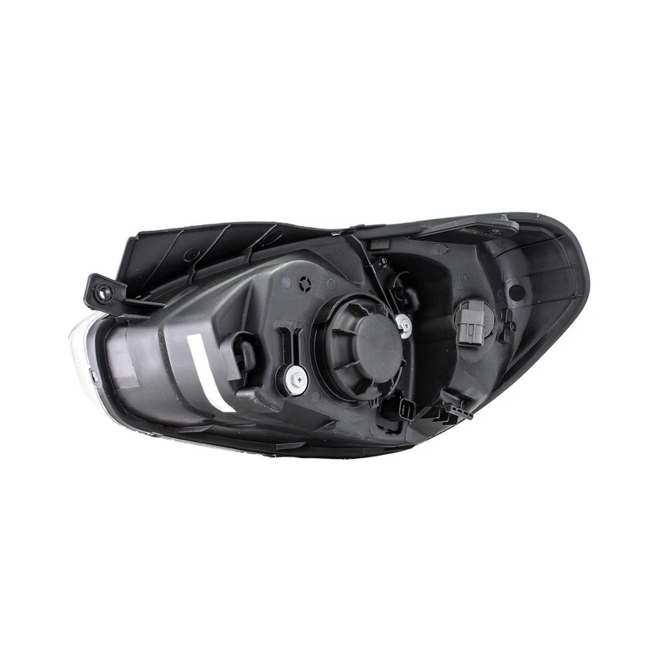 For Dodge Attitude 2006-2011 Headlight Passenger Side Amber & Clear Lens Halogen - Image 3 of 4