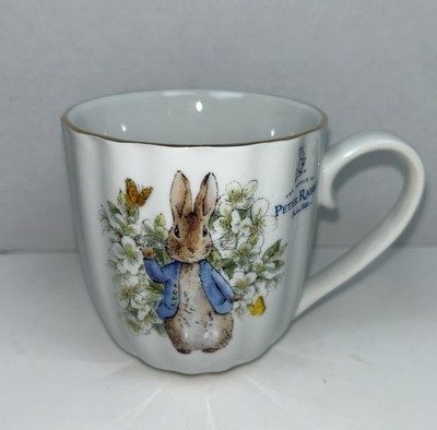 New Beatrix Potter Peter Rabbit Mug In The Garden Spring Butterflies
