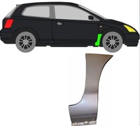 KotflüGel FüR Honda Civic 2001 – 2005 Vorne Rechts