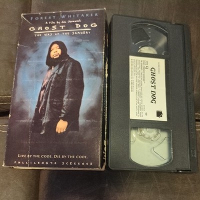 Ghost Dog: the Way of the Samurai VHS 2000 Rare SCREENER Forest Whitaker FREE SH