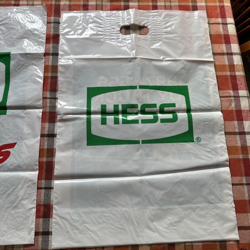 2 Hess Tüten Spielzeug LKW Plastiktüte Space Shuttle mit Satellit - Bild 3 von 4