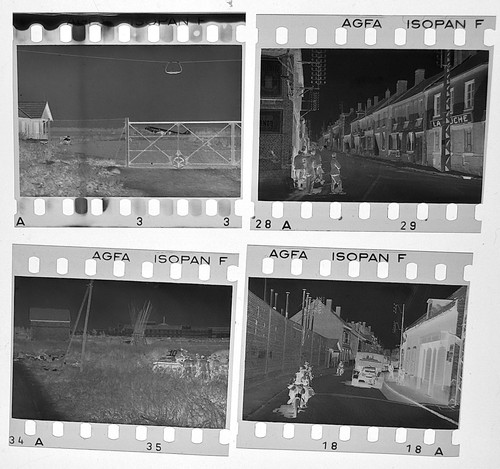 4x Genuine Negative - Wehrmacht Antwerp Anvers Belgium Flanders France? 1940
