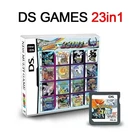 23 in 1 Pokemon Nintendo DS Cartridge - Heartgold Black 2 Mystery Dungeon Ranger