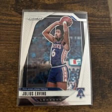 Julius Erving 2024-25 Prizm Legends 76ers