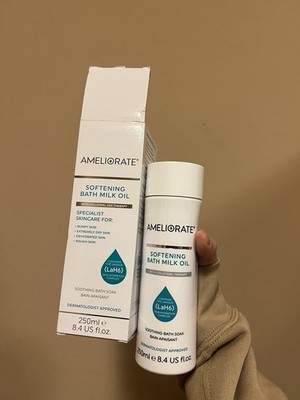 Ameliorate Softening Bath Milk Oil, Soothing Bath Soak, Bain Apaisant, 8.4 fl oz