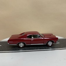 Johnny Lightning 60s Sizzle 1966 Pontiac GTO Hardtop Red/White Interior 1:64 NM