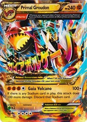 Primal Groudon EX - 86/160 - XY Primal Clash