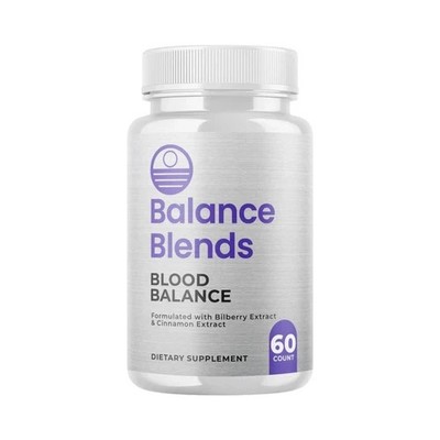Balance Blends Capsules - Balance Blends Blood Balance Support - 60 Caps