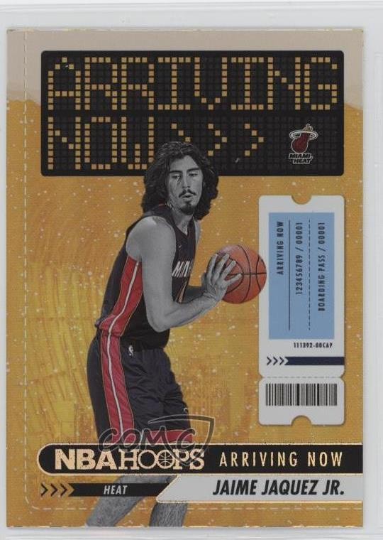2023-24 Panini NBA Hoops Arriving Now Holo Winter Jaime Jaquez Jr #30 Rookie RC