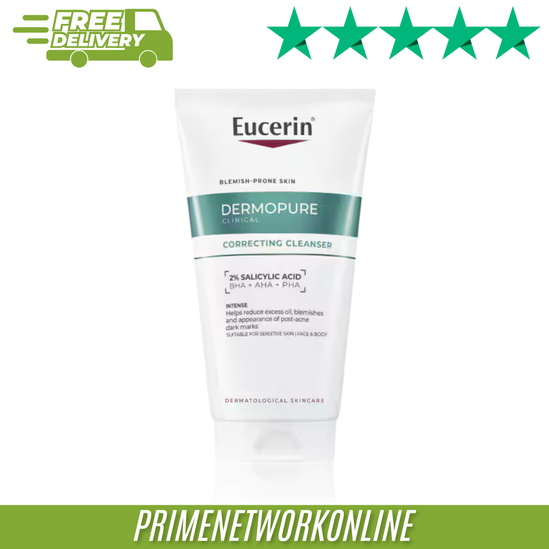 Eucerin Dermopure Clinical Correcting Cleanser 150ml 100% ORIGINAL ⭐⭐⭐⭐⭐