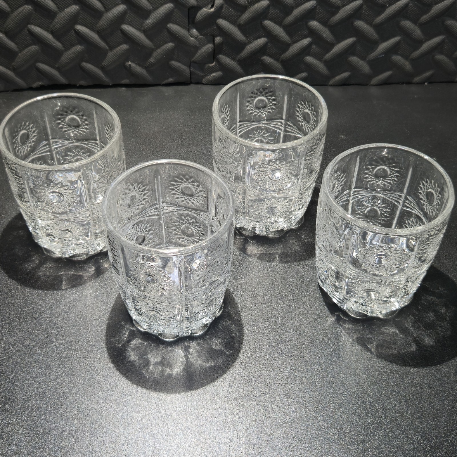 Godinger Whiskey Set Studio Crystal (4) Double Old Fashioned Glasses image 2