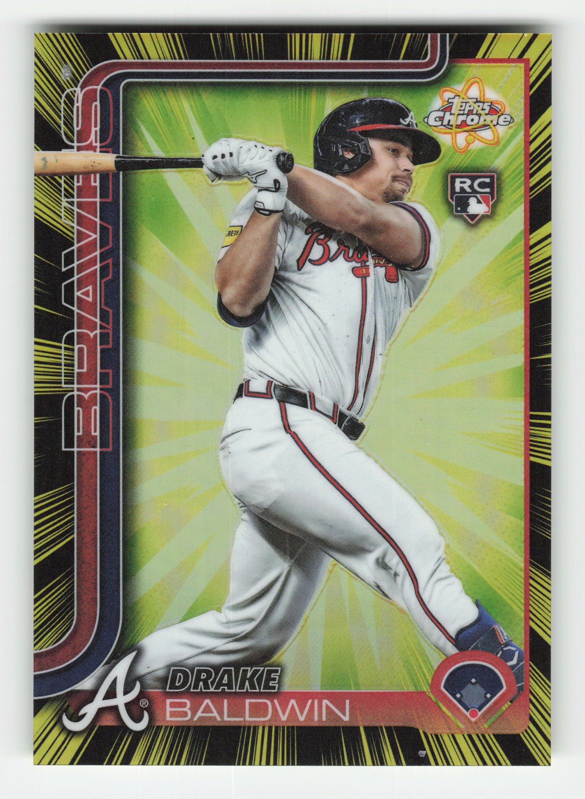2025 Topps Chrome Update #RR-28 Drake Baldwin Radiating Rookies