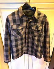 Road Armor Mens Green Black Plaid Motorcycle Protective Jacket Size Xl Road Armor Mens Green Black Plaid Motorcycle Protective Jacket Size Xl