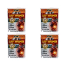 HotHands Supersize Body Warmer with Adhesive Up to 12 Hours of Heat Pack of 4