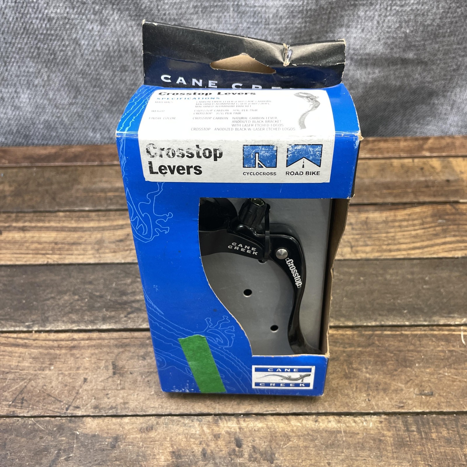 Cane Creek Crosstop Brake Levers Pair Black 31.8mm Road Cycl