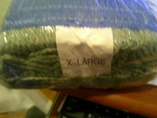 2-5 in. BAND Super Loop Cotton Wet Mop Head  X-LARGE, Green New