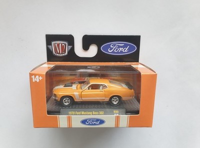 1970 Ford Mustang Boss 302  Orange Sunshine **** M2 Machines Box 1:64