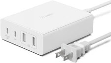 Belkin Boost Charge Pro 4-Ports 108W GaN USB-C Charger - White WCH010DQWH - New!