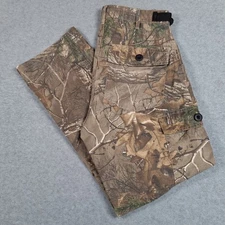 Scent Blocker Camo Cargo Pants Men's Medium (30X28.5) S3 Realtree Ripstop Hunt