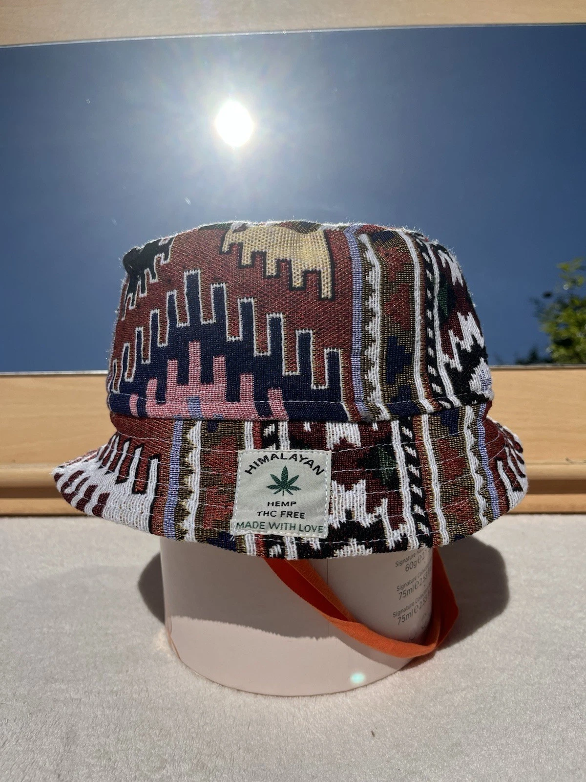 Handcrafted Organic Himalayan Hemp Bucket Festival Hippie Fashion Sun Hat Unisex