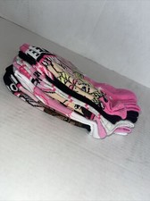 Barbie No Show Socks 6 Pairs Size 4-10 L