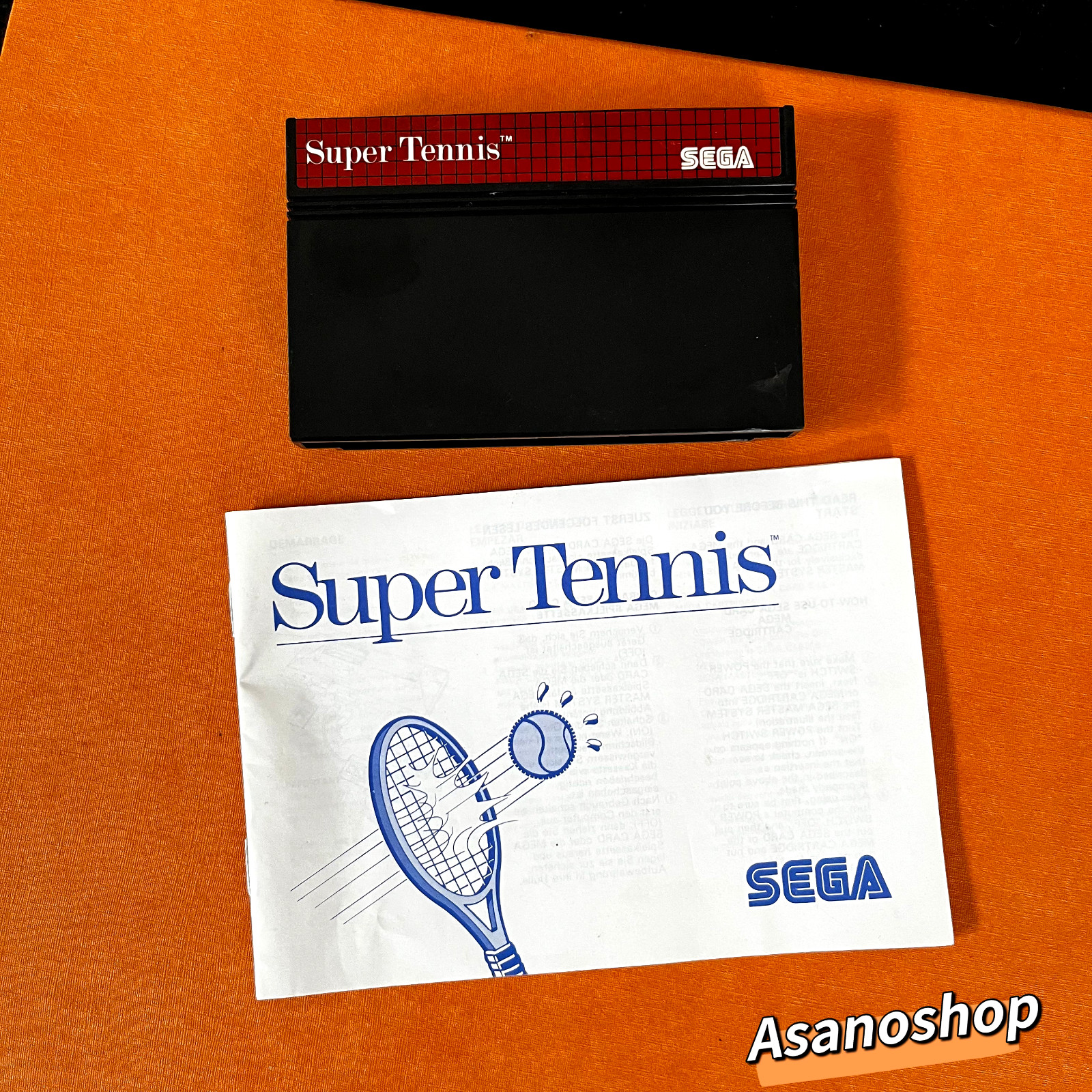 Super Tennis  SEGA MASTER SYSTEM - SANS BOITIER