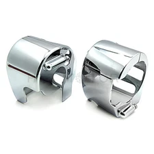 Chrome Switch Housing Cover For Yamaha V-Star Xvs 650 Classic Silverado Models