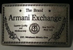 armani exchange 1991