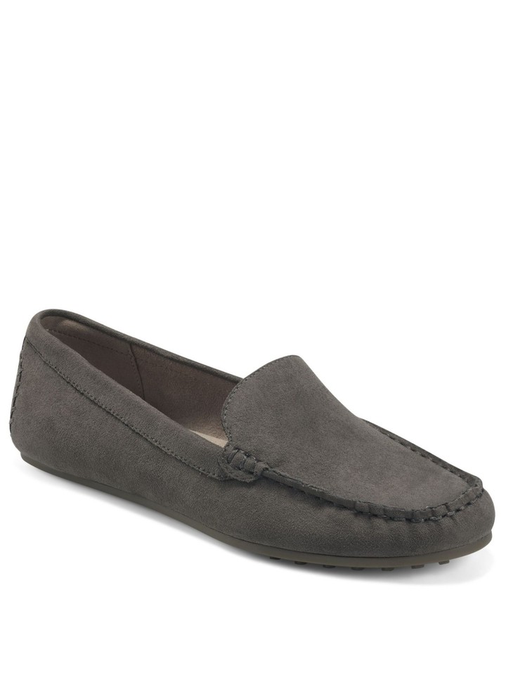 AEROPOSTALE Womens Brown Treaded Over Drive Round Toe Slip On Loafers