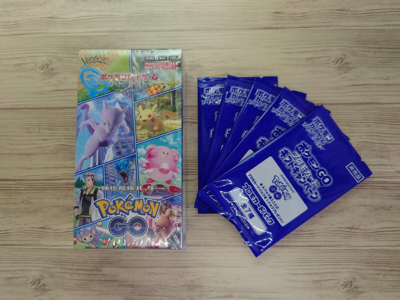Pokemon Card Booster Box Pokemon Go s10b Japanese w/ 5-Promo pack Factory Sealed