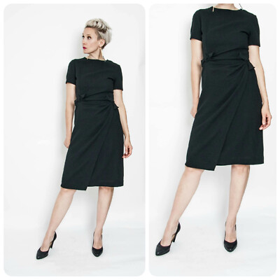 Pierre Balmain Cocktail Kleid Etuikleid Haute Couture Gr. 34 Vintage 50er