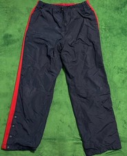 Vintage Y2K Tommy Hilfiger Mens Breakaway Lined Track Pants Grunge Skate L