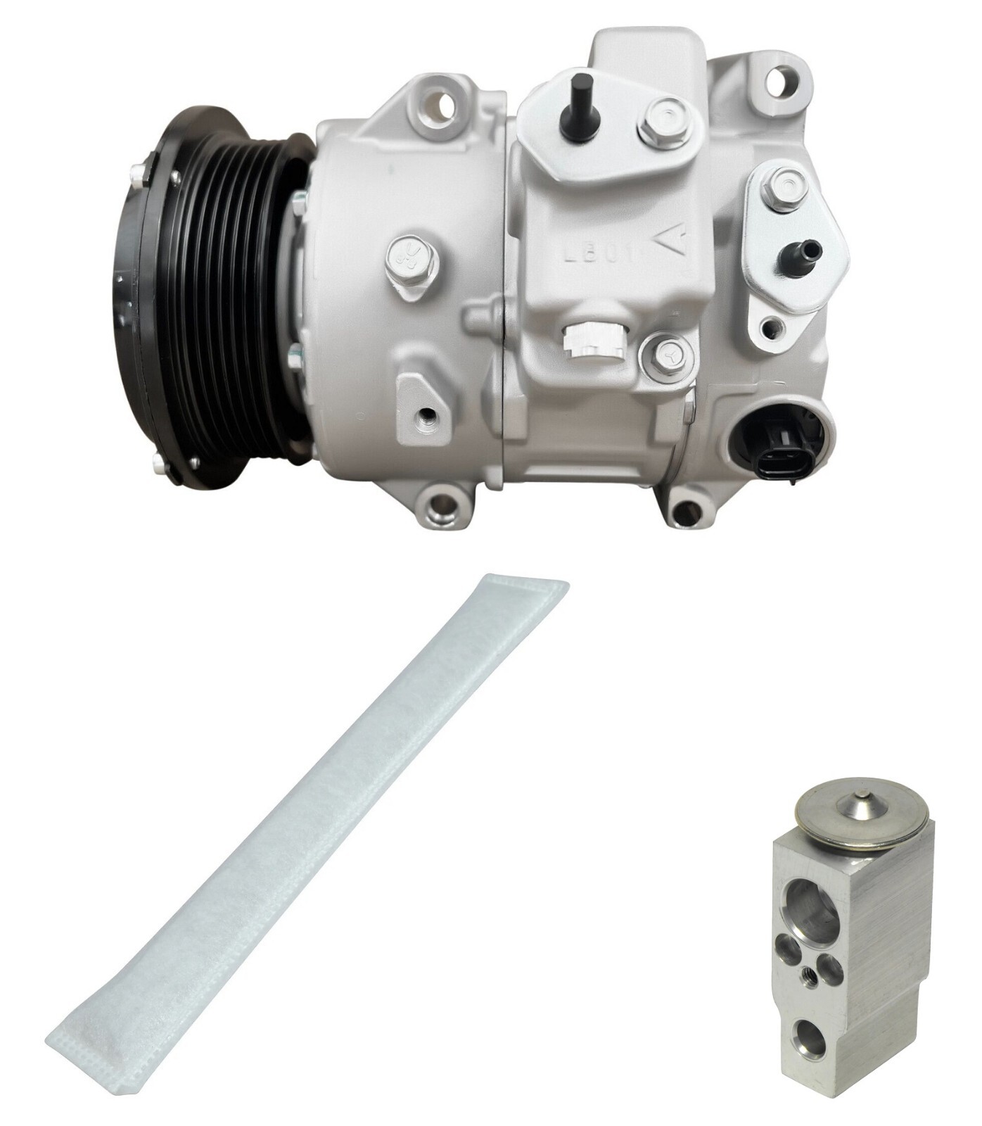 BRAND NEW RYC AC Compressor Kit F052N Fits Lexus LS460 4.6L 2015 2016 ...