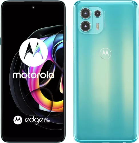 Motorola Edge 20 Lite XT2139-1 5G Dual Sim 8GBRAM 128GB di archiviazione verde laguna