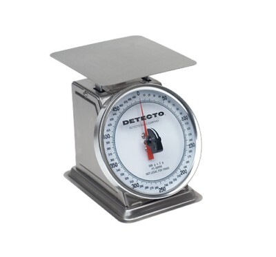 Detecto PT-500SRK 500-Gram Capacity Stainless Steel Loading Rotating Dial Scale