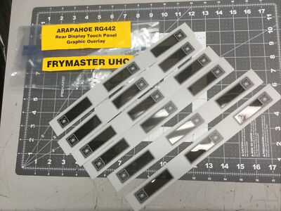 Frymaster 8262588 Display Overlay Kit, UHC-P  Lot Of 6 - (1kk18)