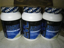 3x EVL Evlution Nutrition 2lb. tubs STACKED PROTEIN Lean vanilla NEW OLD STOCK