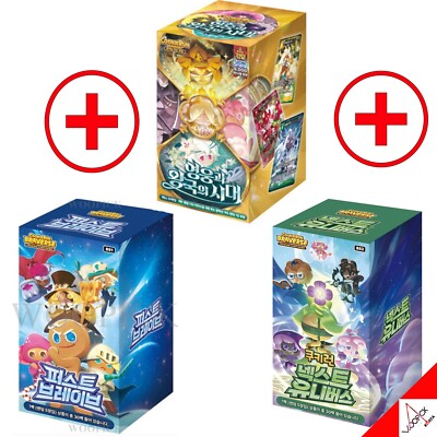 MTG Commander Booster Packs Cookie Run Braveverse First Brave Booster Pack Box - Vol.1, 30 Packs, Korean Language Pokmon TCG Booster Collectible Card Game Sealed Boxes MTG Commander Booster Packs Cookie Run Braveverse First Brave Booster Pack Box - Vol.1, 30 Packs, Korean Language Pokmon TCG Booster Collectible Card Game Sealed Boxes