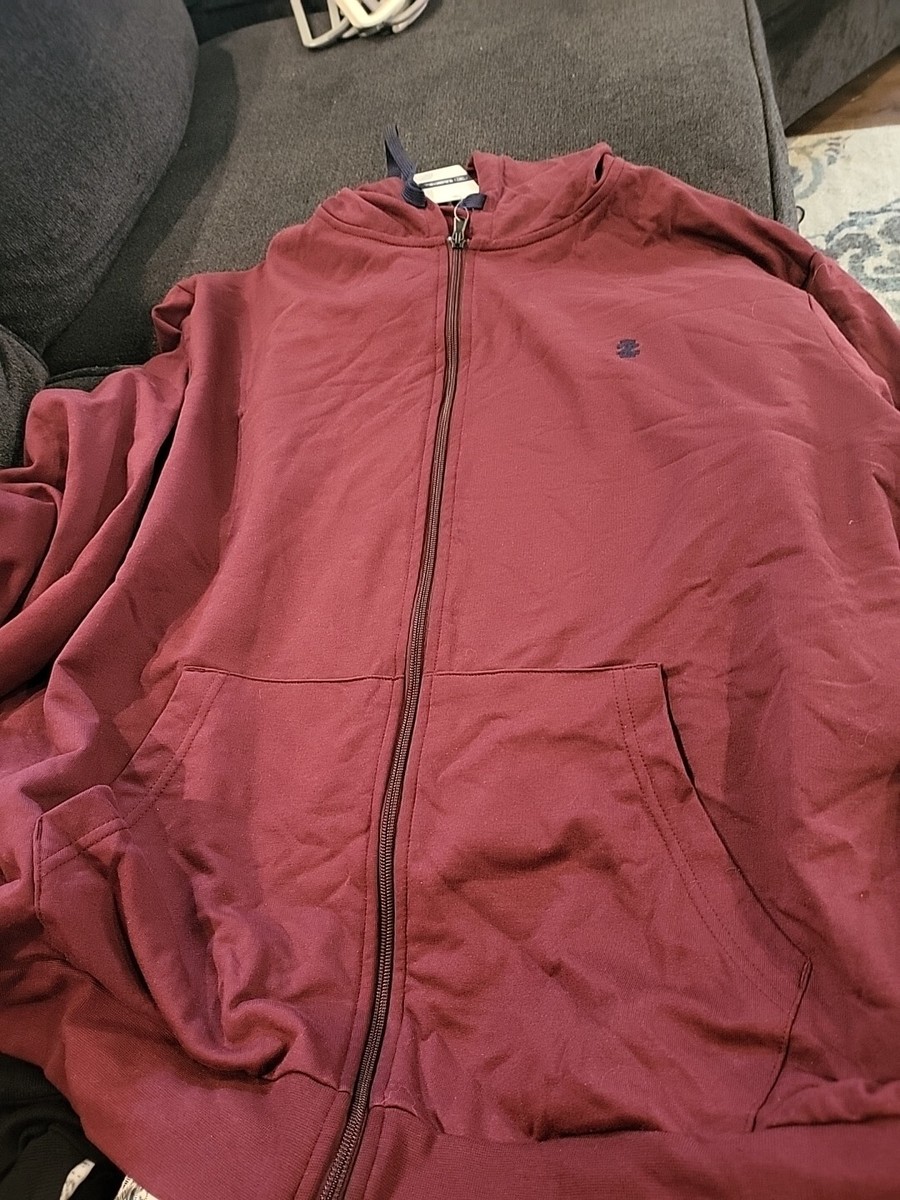 Zipper Izod Hoodie Men's Izod Full Zip Hoodie Jacket Lightweight