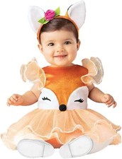 InCharacter Baby Fox Tutu Infant Costume Medium 12-18M