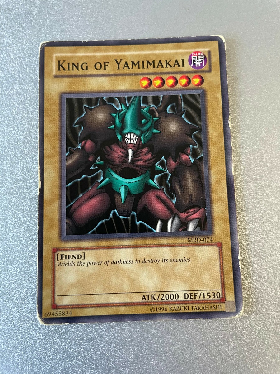 King of Yamimakai - MRD-074 - Common - Unlimited Edition - Damaged