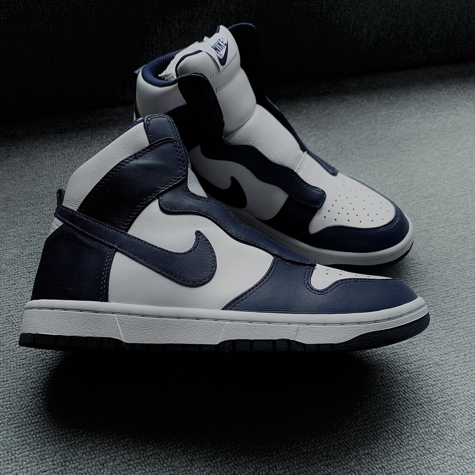 Sacai x Nike Dunk Lux High Obsidian UNC Coast