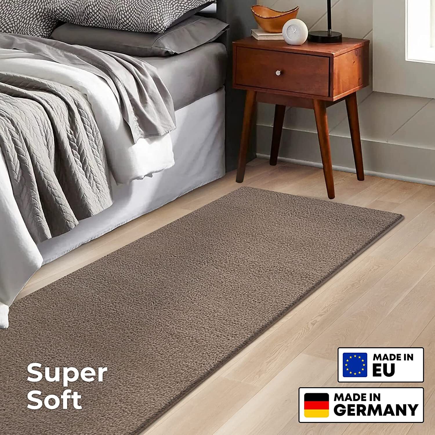 Bettvorleger Bettumrandung Dynasty Vorleger Läufer Flur Teppichläufer