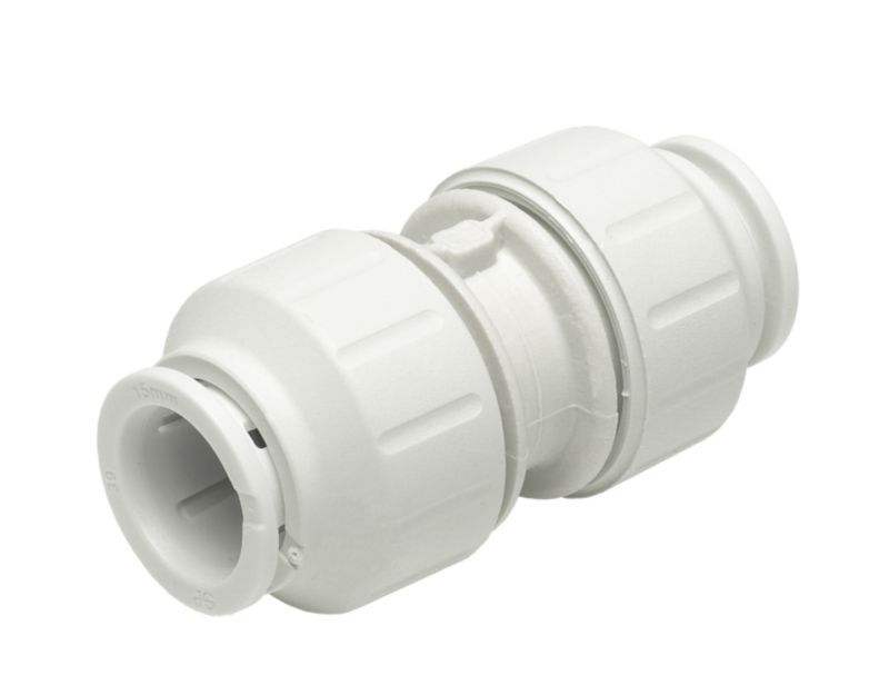 2 x Speedfit 28mm straight coupler / connector. John Guest push fit PEM0428W