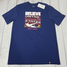 Nike USMNT Soccer Believe T-Shirt Men's Size Medium DX4194-421