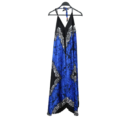 maxi halter neck dress formal Classical Black halterneck satin maxi dress, Xo Xo XXL / 12 / Black main image 0