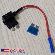 5-35 Sets Add-a-Circuit Fuse Tap Piggyback & Wire Harness & 15Amp Standard Fuses