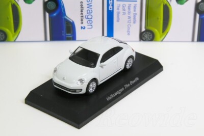 Voiture Miniature Kyosho 1:64 Volkswagen Coccinelle Bleue - Modèle Die-cast, Occasion